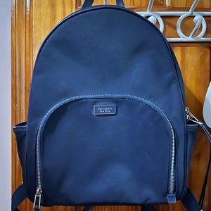 Kate Spade Navy Blue Nylon Backpack